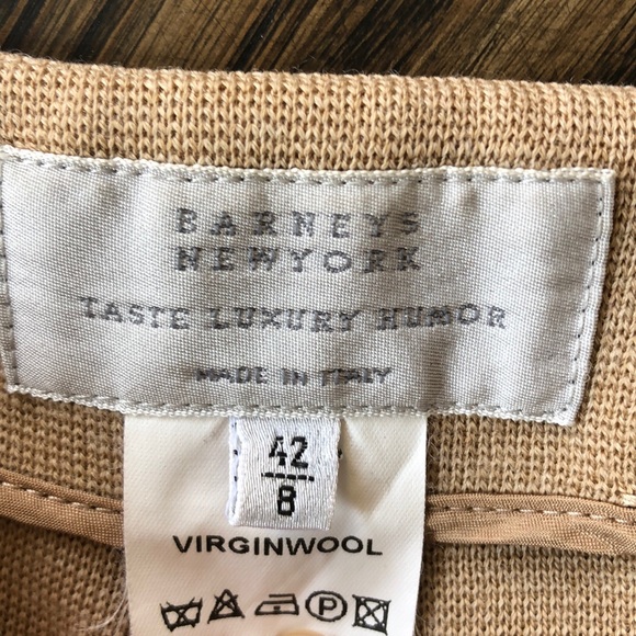 Vintage Barney’s NY virgin wool knit pant - Picture 2 of 8